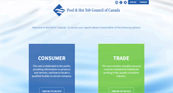 Desktop Screenshot of poolcouncil.ca